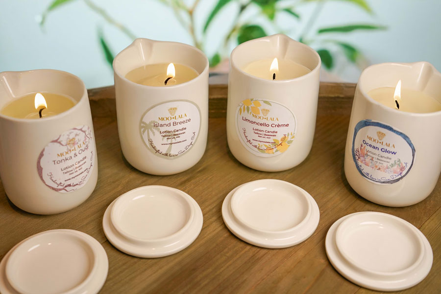 Moo LaLa Tallow Candles